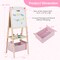 Kids 3-in-1 Adjustable Double-Sided Easel for Drawing and Painting